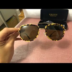 NIB Unisex Krewe Breton Polarized Sunglasses